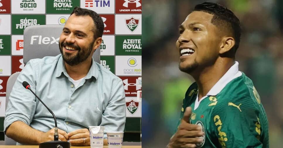 Rony Foto: (Cesar Greco/Palmeiras) - Bittencourt (Foto: Lucas Merçon/Fluminense)