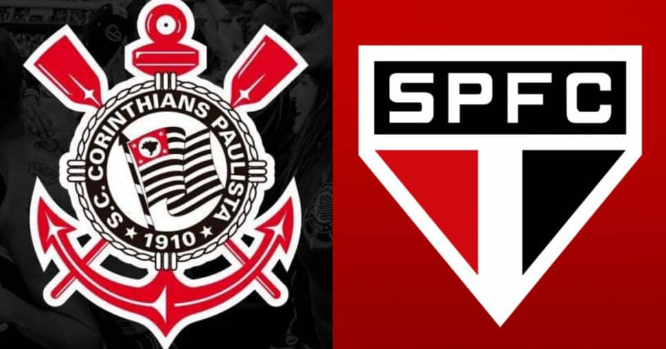 São Paulo - Corinthians (Foto: Reprodução)