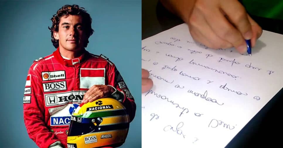 Ayrton Senna volta em carta psicografada (Foto: CBN)