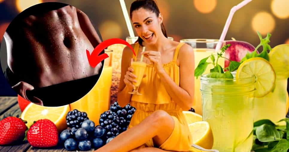 Suco Detox elimina gordura e fará você secar no verão (Foto Reprodução/ Montagem/Lennita/Lee/TV Foco/Canva/Freepik/Internet)