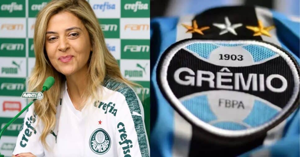 Leila arma guerra pra ter reforço do Grêmio no Palmeiras (Reprodução/O Globo/Lance!)