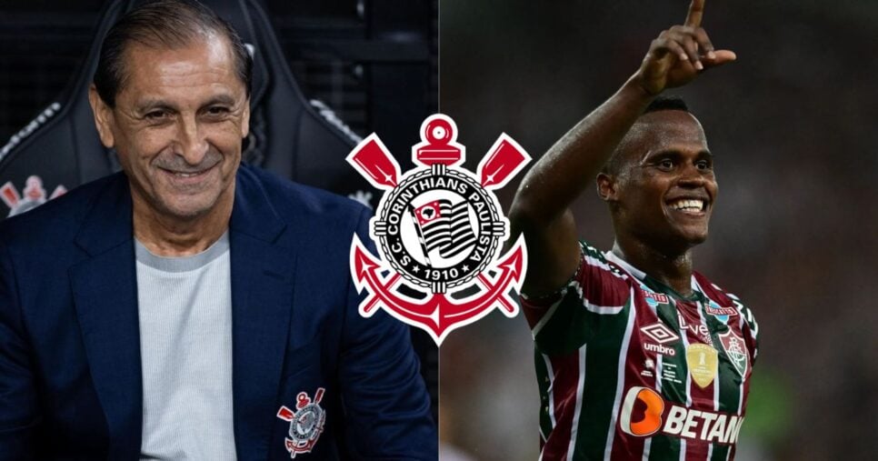 Quentinha de Arias no Corinthians chega voando no Fluminense (Reprodução/ESPN Brasil/CNN Brasil/Canva)