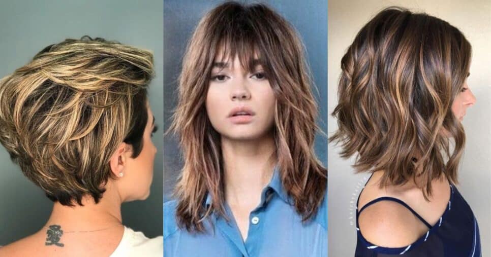 Cortes Pixie, Desfiado e Long Bob (Reprodução/Pinterest)