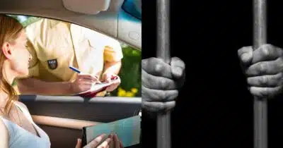 Infrações de trânsito que cravam prisão e multa caríssima (Reprodução/Montagem TV Foco/Canva)