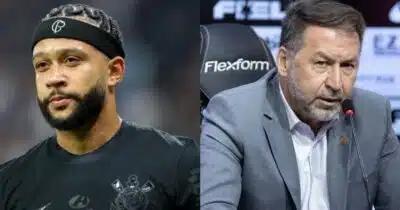 Adeus de Depay tem reviravolta no Corinthians (Reprodução/Lance!/CNN Brasil)
