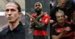 Gerson tem saída armada no Flamengo (Reprodução/Montagem TV Foco/Canva)