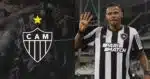 Junior Santos é o novo reforço do Atlético-MG (Reprodução/Montagem TV Foco/Canva)