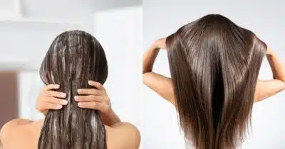 Receita caseira de 3 ingredientes deixa o cabelo extremamente liso (Reprodução/Montagem TV Foco/Canva)