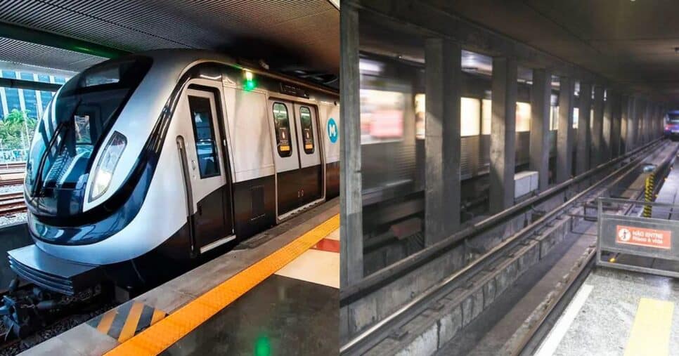 Metrô do RJ sofre com extinção de 2 estações e atinge cariocas (Reprodução/Invexo/UOL)