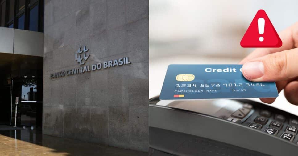 Banco Central alerta quem usa cartão de crédito em 2025 (Reprodução/Montagem TV Foco/Canva)