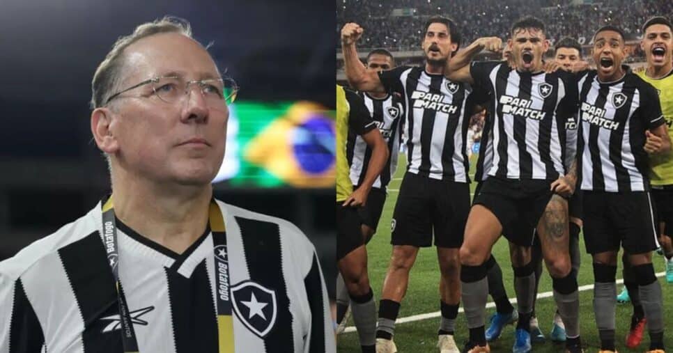 Textor libera PIX por 2 reforços no Botafogo (Reprodução/Terra/Itatiaia)