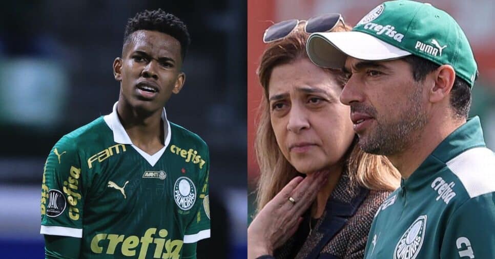 Leila e Abel sofrem com 4 debandadas no Palmeiras (Reprodução/Montagem TV Foco/Canva)