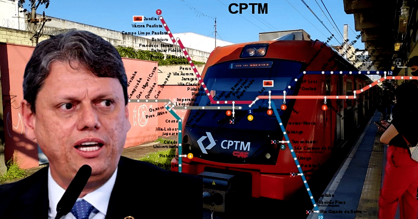 Tarcísio ciente: Nova estação na CPTM de SP chega em linha nº1 mais popular e faz paulistas vibrarem hoje (23)