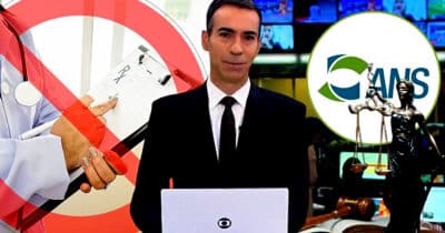 César Tralli anuncia novas regras da ANS que afetam diretamente os planos de saúde no Brasil (Foto Reprodução/Montagem/Lennita/Tv Foco/Canva/Globo)