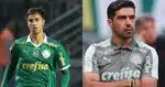 Vitor Reis e Abel Ferreira do Palmeiras (Foto: Reprodução/ Internet)