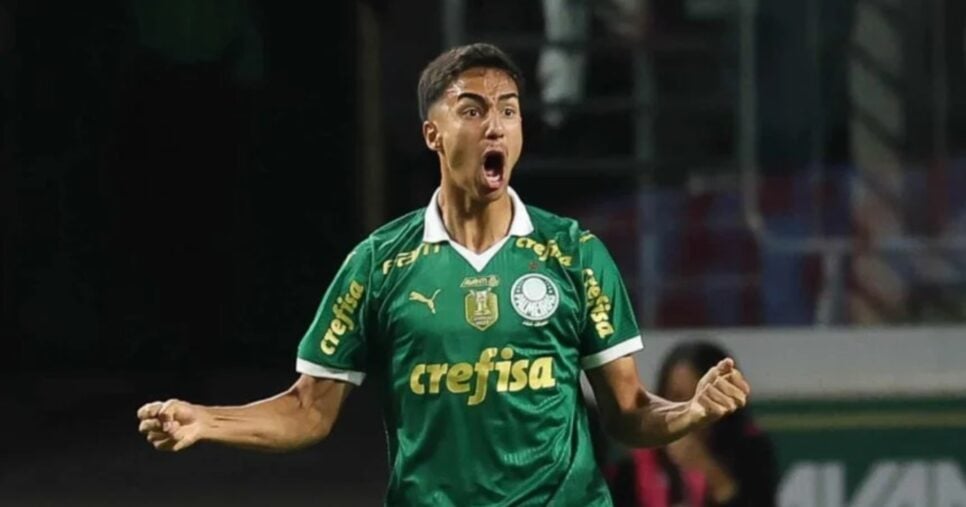 Vitor Reis se destacou no Palmeiras em 2024 (Foto: Divulgação)