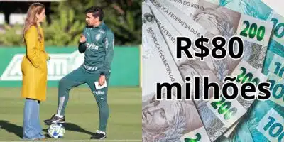 Leila crava reforço de R$80 milhões ao Palmeiras em 2025 (Reprodução: Cesar Greco)