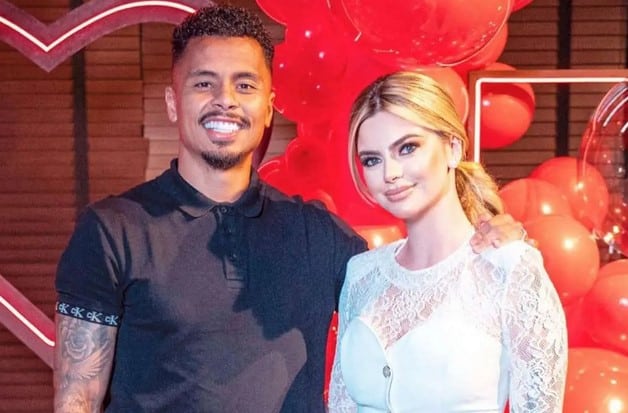 Allan e ex-esposa (Foto: Reprodução / Instagram)