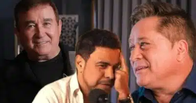 Zezé não se conteve ao expor o que Leonardo fez com ele e envolve Amado Batista (Fotos: Reprodução/ Instagram/ YouTube/ Montagem)