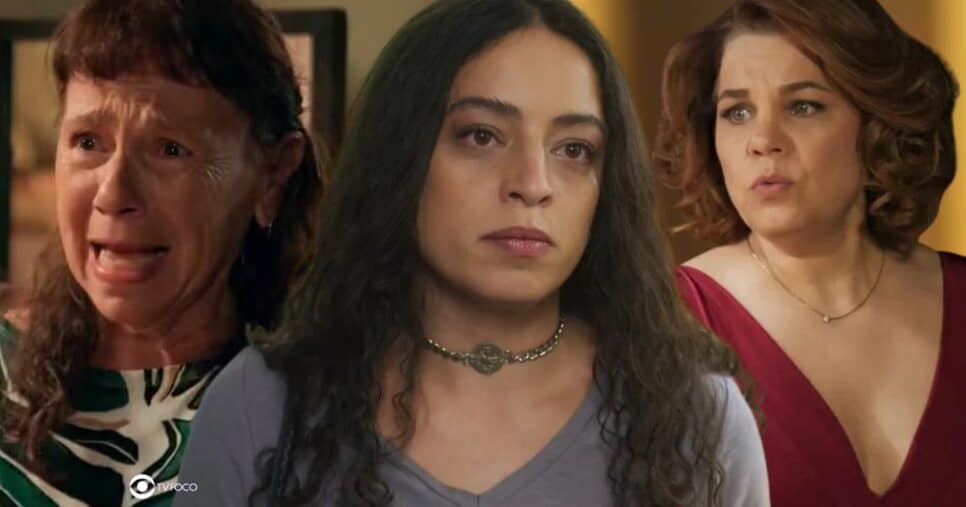 Ana Lúcia, Cacá e Violeta em Volta por Cima (Foto: Reprodução / Globo / Montagem TV Foco)