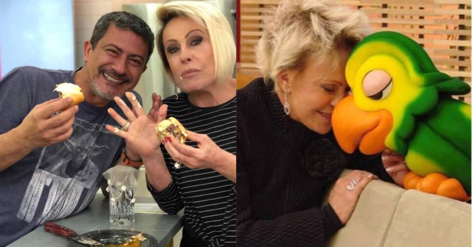 Ana Maria Braga e Tom Veiga, o Louro José (Foto: Divulgação/ Globo)