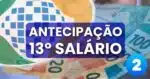 Antecipação do 13º salário do INSS (Foto: Reprodução / Canva / Montagem TV Foco)