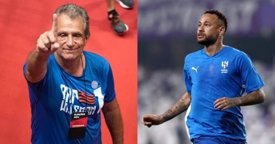 Bap é sagaz e arma contração de Neymar no Flamengo - (Montagem / TV FOCO)
