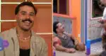 Romance gay de Mateus e participante não assumido no BBB25 (Foto: Reprodução/Montagem TV Foco)