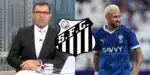 Bocardi revela anuncio sobre Neymar virando dono do Santos (Reprodução: Globo)