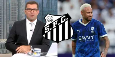 “Vai comprar o time”: Bocardi paralisa BDSP com anúncio sobre Neymar virando dono do Santos hoje (28)