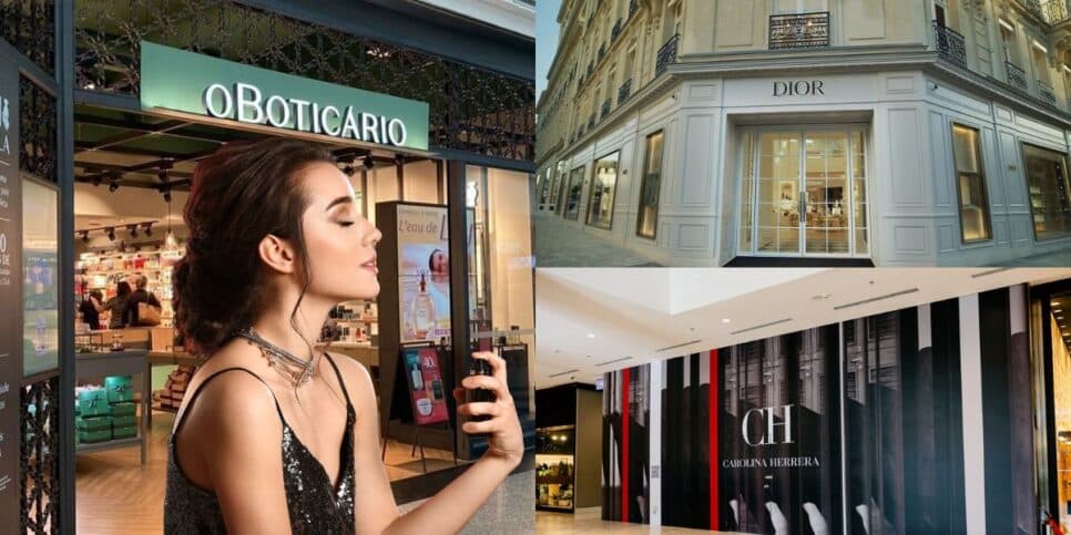 5 perfumes Boticário idênticos a da Dior e Carolina Herrera (Reprodução: Montagem TV Foco)