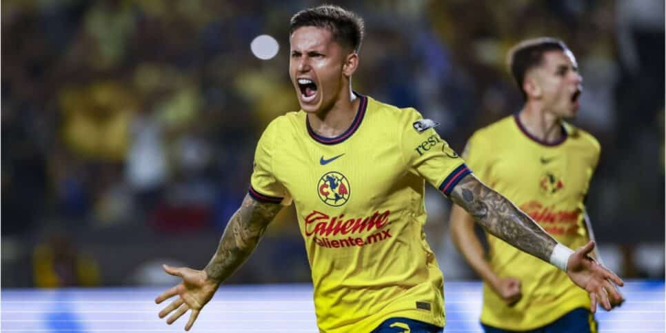 Brian Rodríguez defende o América do México (Reprodução: América do México)