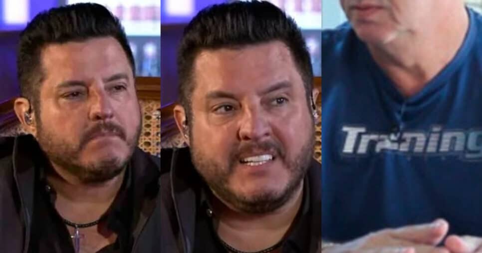 Sertanejo entrega barraco com Bruno, do Marrone: "Esse bosta" (Foto: Reprodução/Montagem TV Foco)