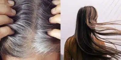 Acabe com o cabelo grisalho com essa receita de 2 ingredientes (Reprodução: Montagem TV Foco)
