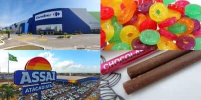 4 doces extintos do Carrefour, Assaí e outros supermercados (Reprodução: Montagem TV Foco)