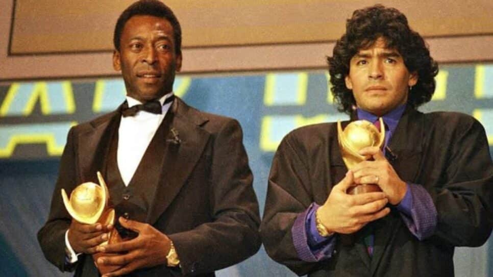 Pelé e Maradona: Psicografia entrega reencontro no mundo dos mortos (Foto: Reprodução/ Internet)
