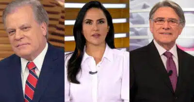 Chico Pinheiro, Chapelin e Cecato estão irreconhecíveis (Foto: Reprodução/Montagem TV Foco)