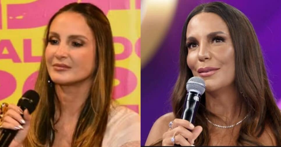 Claudia Leitte é desprezada por Ivete Sangalo: "Acabou" (Foto: Reprodução/Montagem TV Foco)