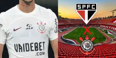 2 viradas no Corinthians para aniquilar o São Paulo (Reprodução: Montagem TV Foco)