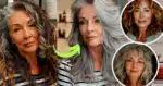 5 cortes de cabelo deixam idosas 60+ mais jovens e com o rosto mais fino (Foto Reprodução/Montagem/Lennita/Tv Foco/Canva/Pinterest)