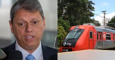 Tarcísio de Freitas anunciou projeto de expansão da CPTM (Foto: Agência Brasil)