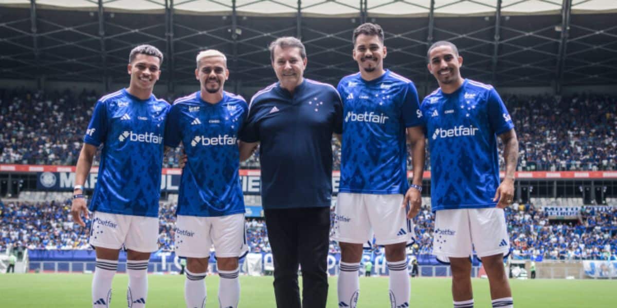 Apresentações no Cruzeiro para a temporada de 2025 (Reprodução: Gustavo Aleixo)