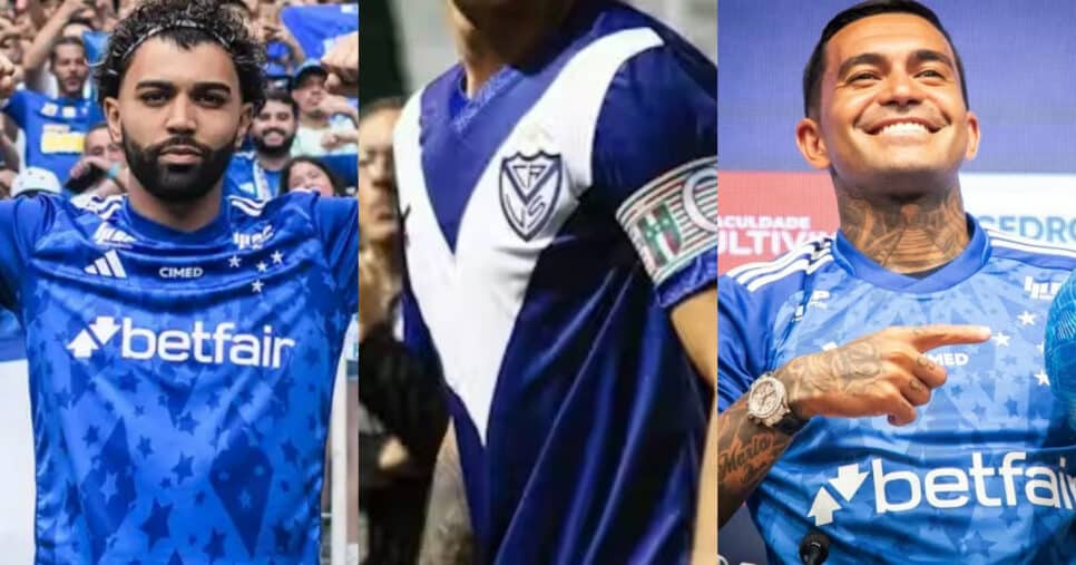 “Acertado”: Novo craque vai jogar com Dudu e Gabigol no Cruzeiro (Foto: Reprodução/Montagem TV Foco)