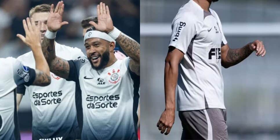 Dupla de Depay e outro fora do Corinthians (Reprodução: Rodrigo Coca)