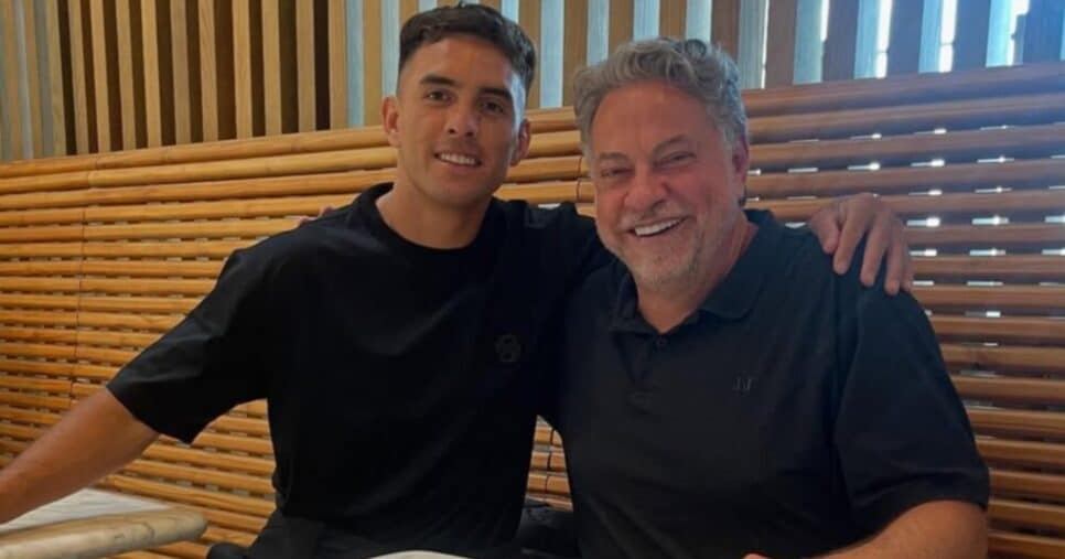 Enzo Díaz e Julio Casares - (Foto: Instagram)