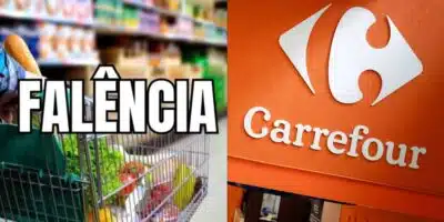 Falência de supermercado tão popular quanto o Carrefour (Foto: Internet)