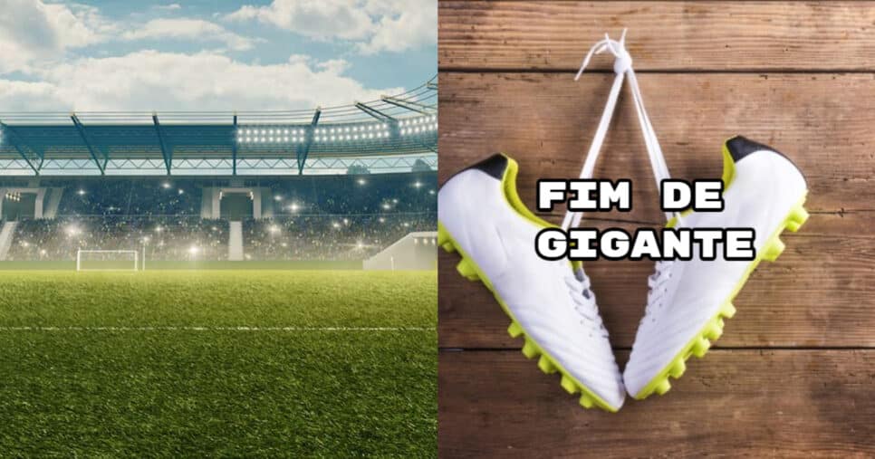 O fim de time gigante de futebol (Foto: Divulgação)