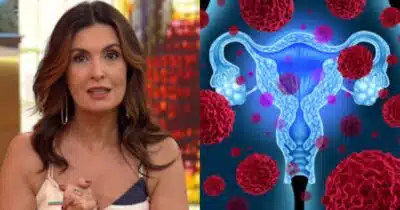 3 sintomas para se atentar que sinalizam câncer de útero como o de Fátima Bernardes - Foto: Montagem