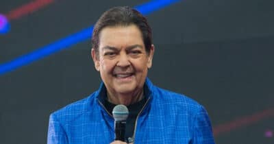 Faustão em seu antigo programa na Band (Foto: Renato Pizzutto)