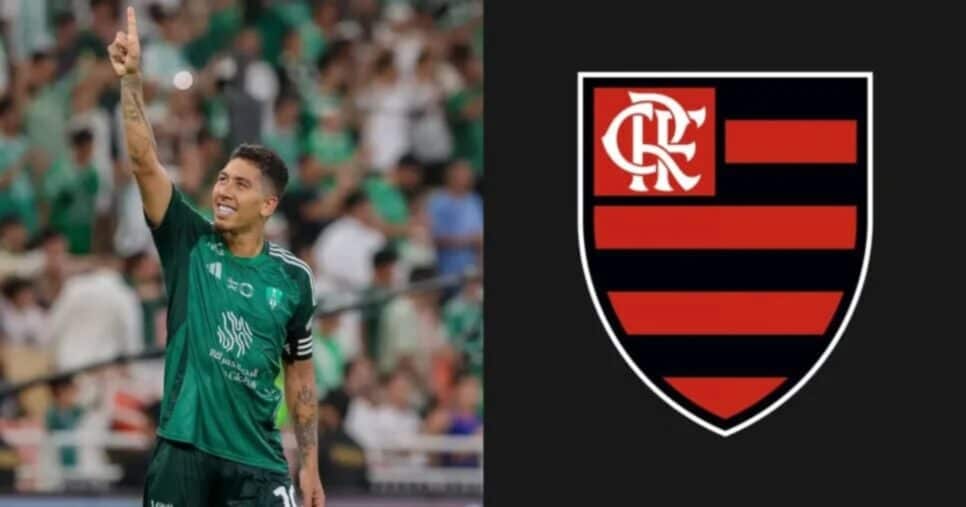 Firmino bate o martelo e crava de uma vez sobre jogar no Flamengo - (Montagem / TV FOCO)